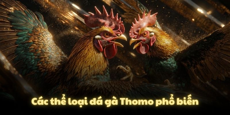 Các thể loại đá gà Thomo phổ biến