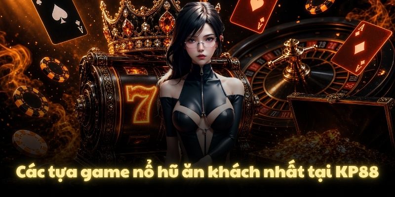 Các tựa game nổ hũ ăn khách nhất tại KP88