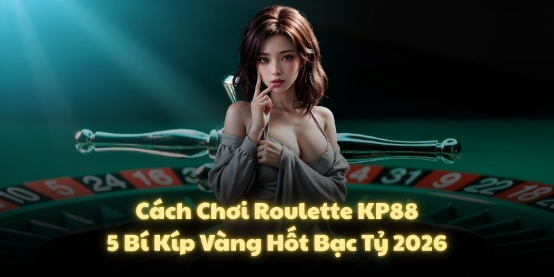 Cách Chơi Roulette KP88: 5 Bí Kíp Vàng Hốt Bạc Tỷ 2026